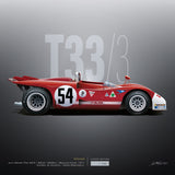 1971_Alfa Romeo T33/3_Brands winner