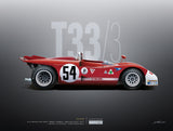 1971_Alfa Romeo T33/3_Brands winner