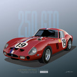 1962_Ferrari 250 GTO_LM #19 race