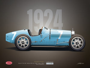 100 year anniversary of the debut of the Bugatti Type 35