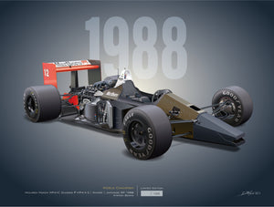 Ayrton's 1988 World Championship winner