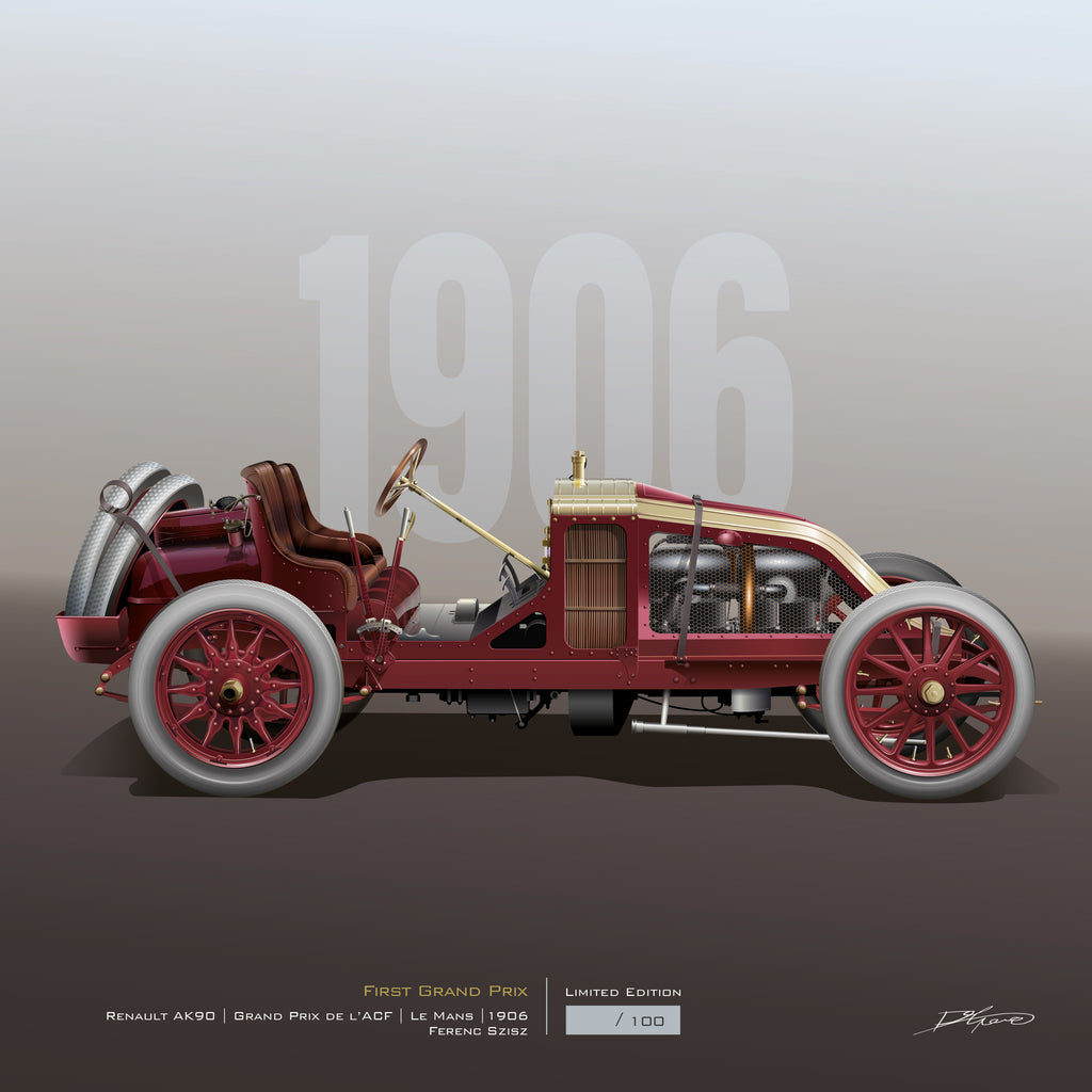 Les Petites Renault - Type AK Grand Prix 1906 Les Petites Renault - Type AK Grand Prix 1906