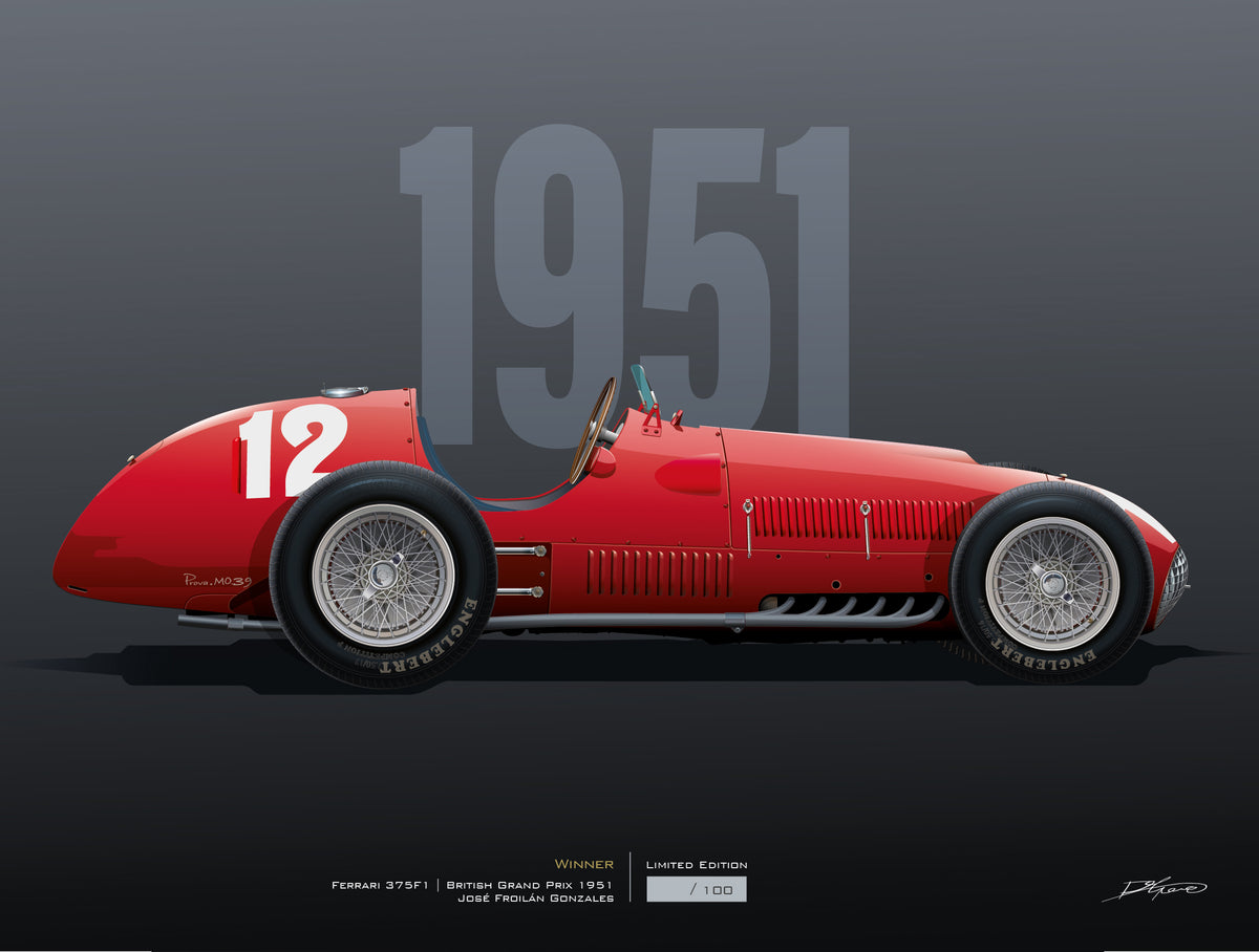 1951 Ferrari 375 F1 – Autografic