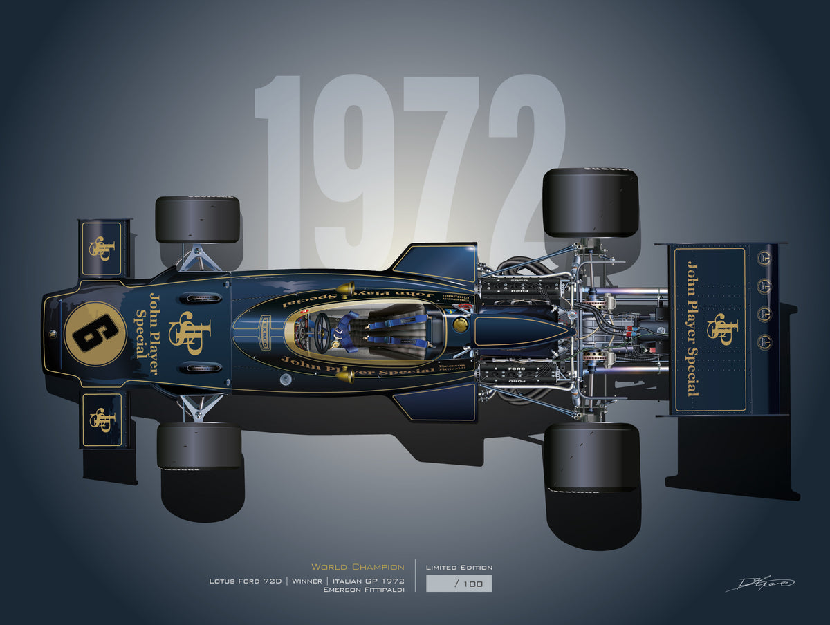 1972 Lotus 72D – Autografic