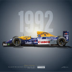 1992_Williams Renault FW14B