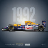 1992_Williams Renault FW14B