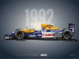 1992_Williams Renault FW14B