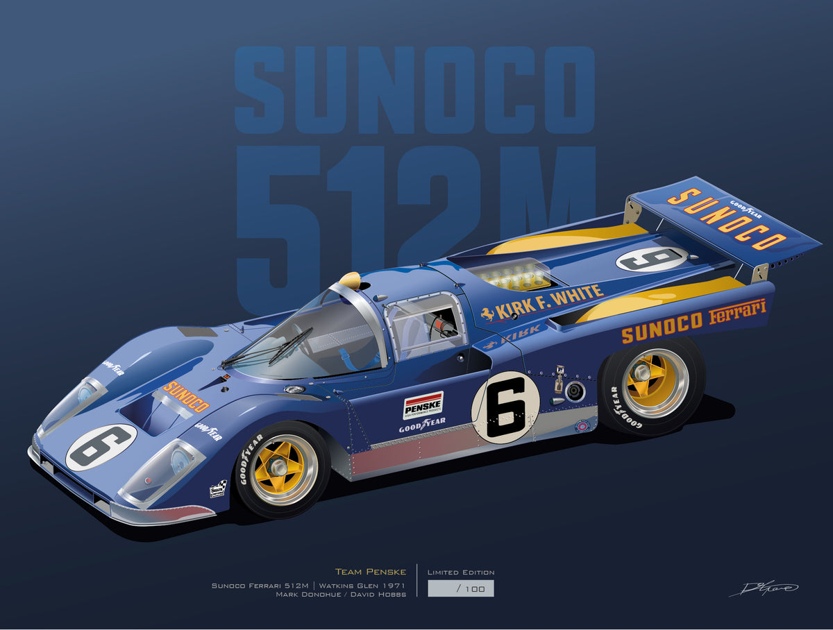 1971_Ferrari 512M_Watkins Glen – Autografic