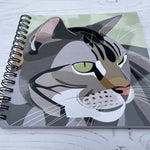 GNUP33 Tabby cat notebook